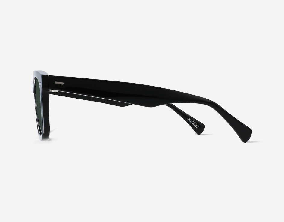 Raen Myles Crystal Black/Green Polarized