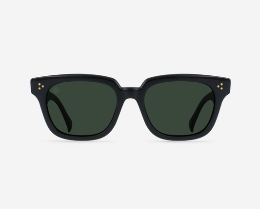 Raen Zafrique Crystal Black/Green Polarized