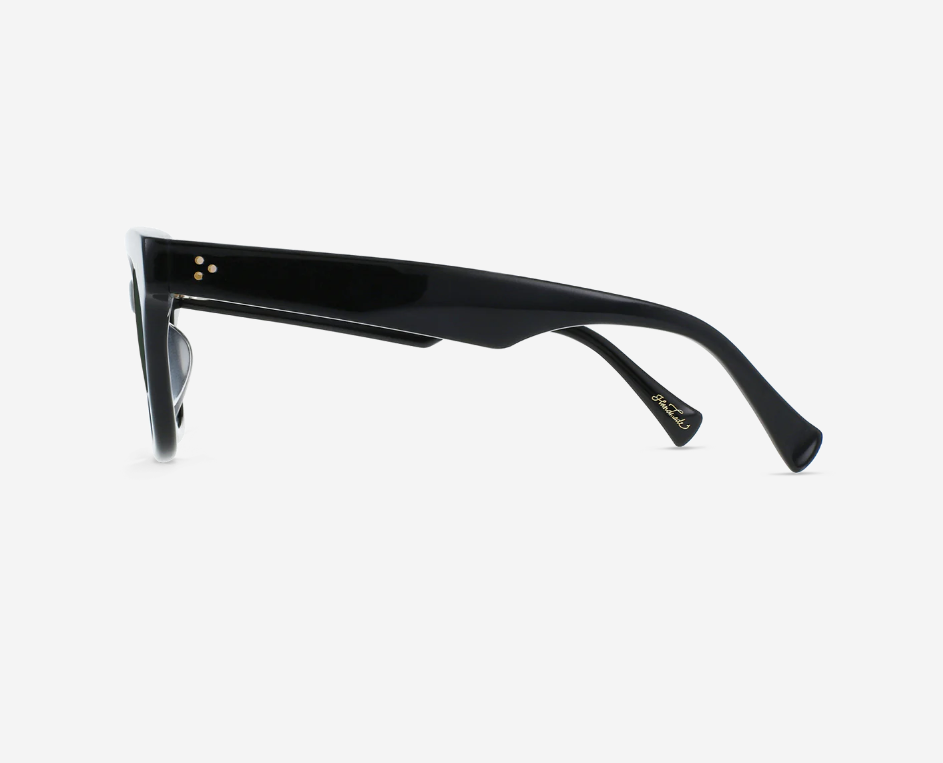 Raen Zafrique Crystal Black/Green Polarized